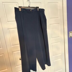 Penningtons Dark Blue Wide Leg Trousers